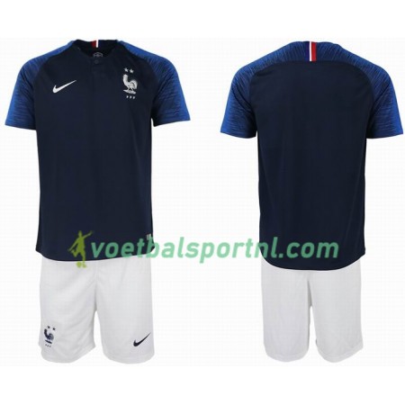 Frankrijk 2 star Kind Thuis Tenue WK voetbal 2018